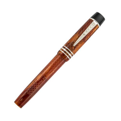 Onoto Magna Classic Amber Pearl Grawerowane Pióro Wieczne 18k