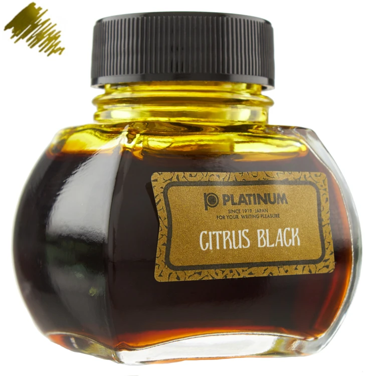 Platinum Atrament Classic Citrus Black