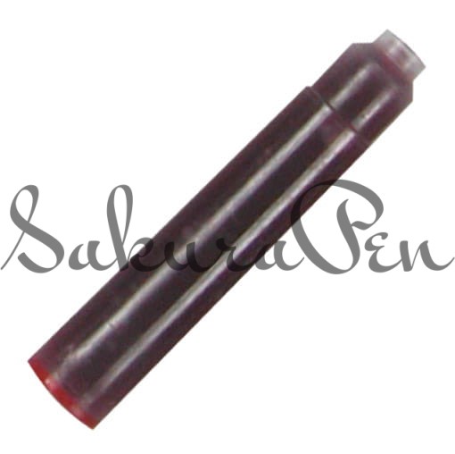 Monteverde Atrament Naboje Kpl 12szt Burgundowy