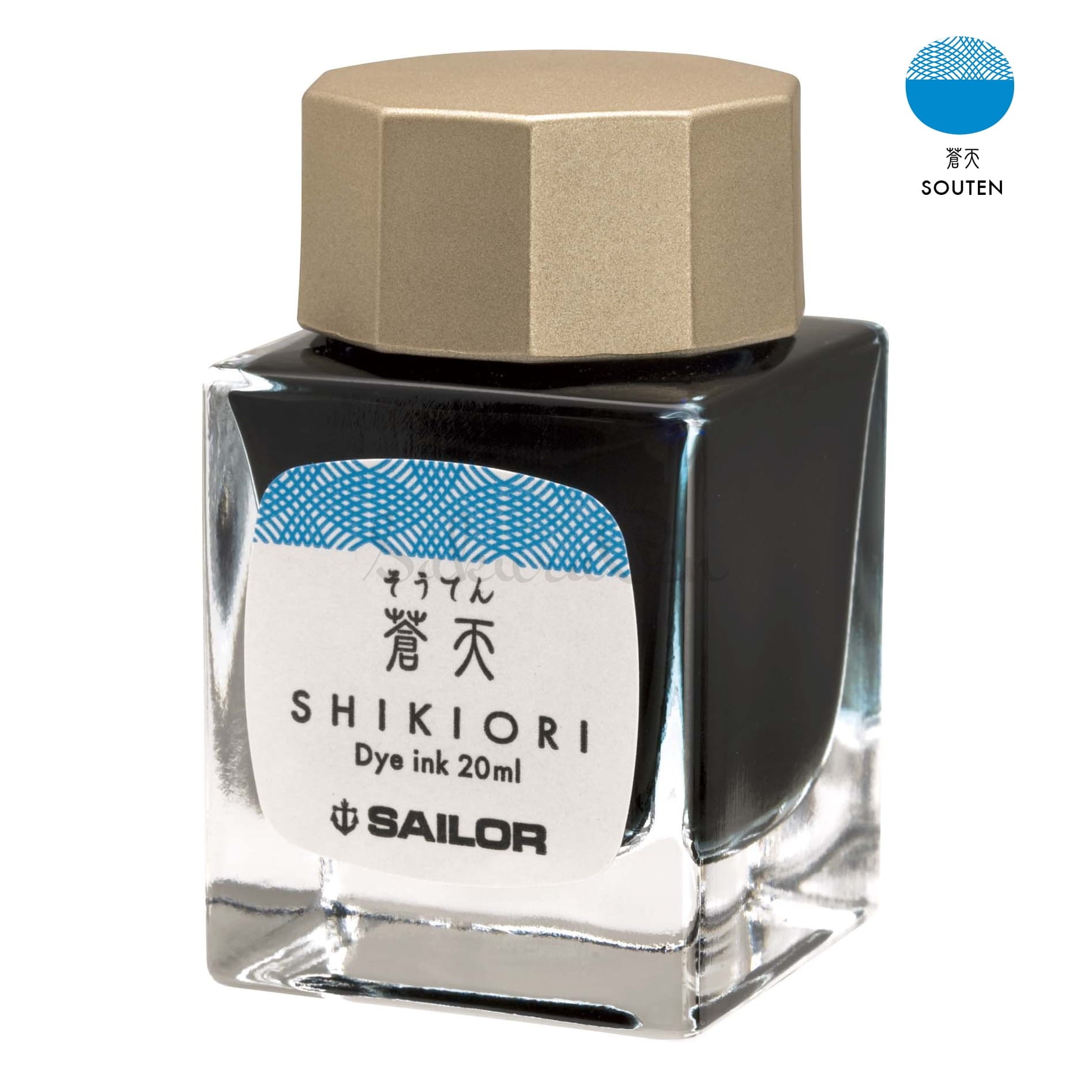 Sailor Atrament Shikiori Souten Niebieski 20ml