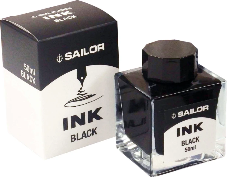 Sailor Atrament do Piór Wiecznych Basic Ink Czarny 50ml
