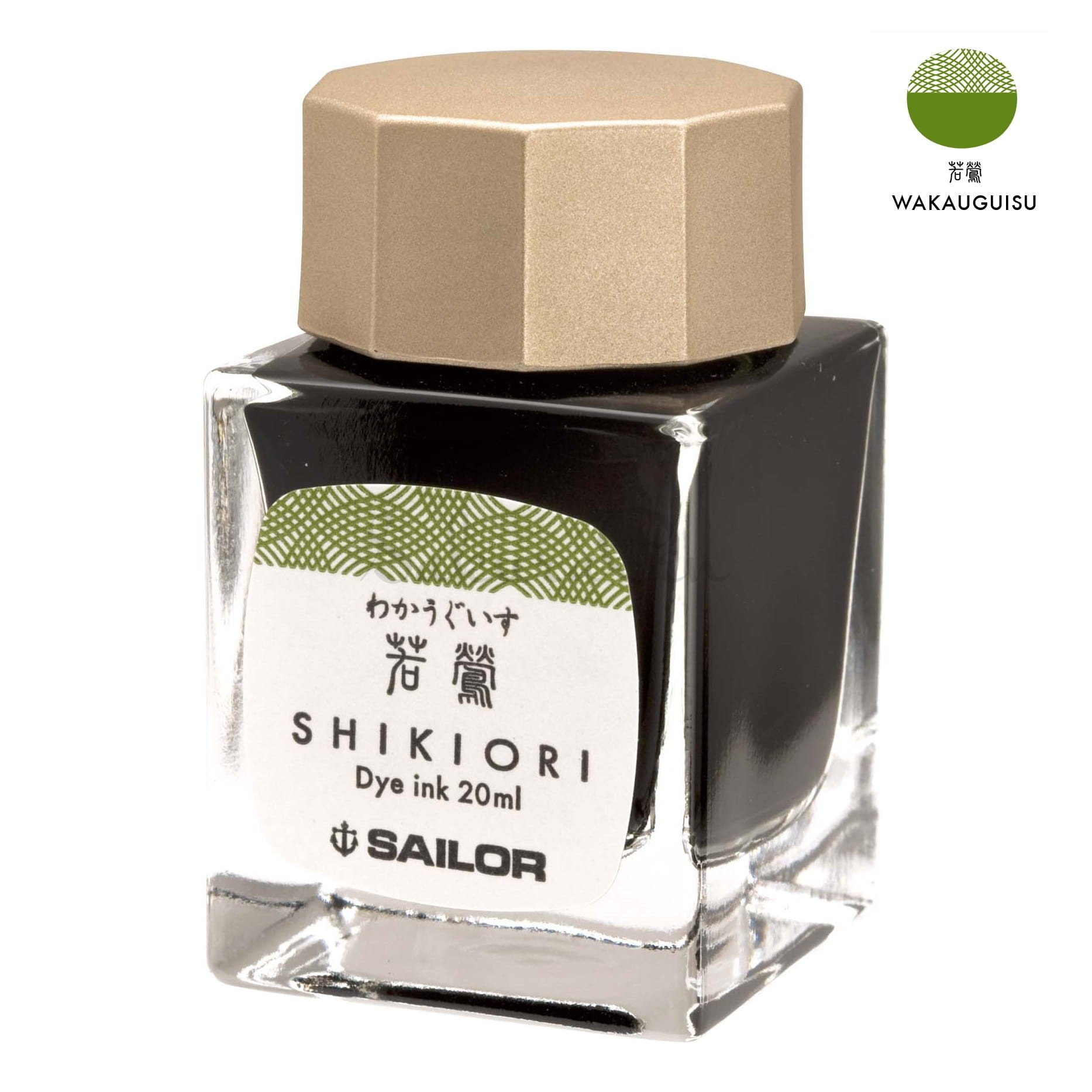 Sailor Atrament Shikiori Wakauguisu Zielony 20ml