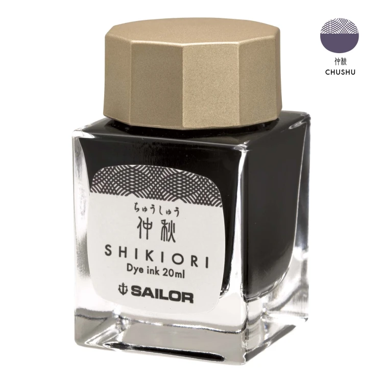 Sailor Atrament Shikiori Chushu Szarofioletowy 20ml