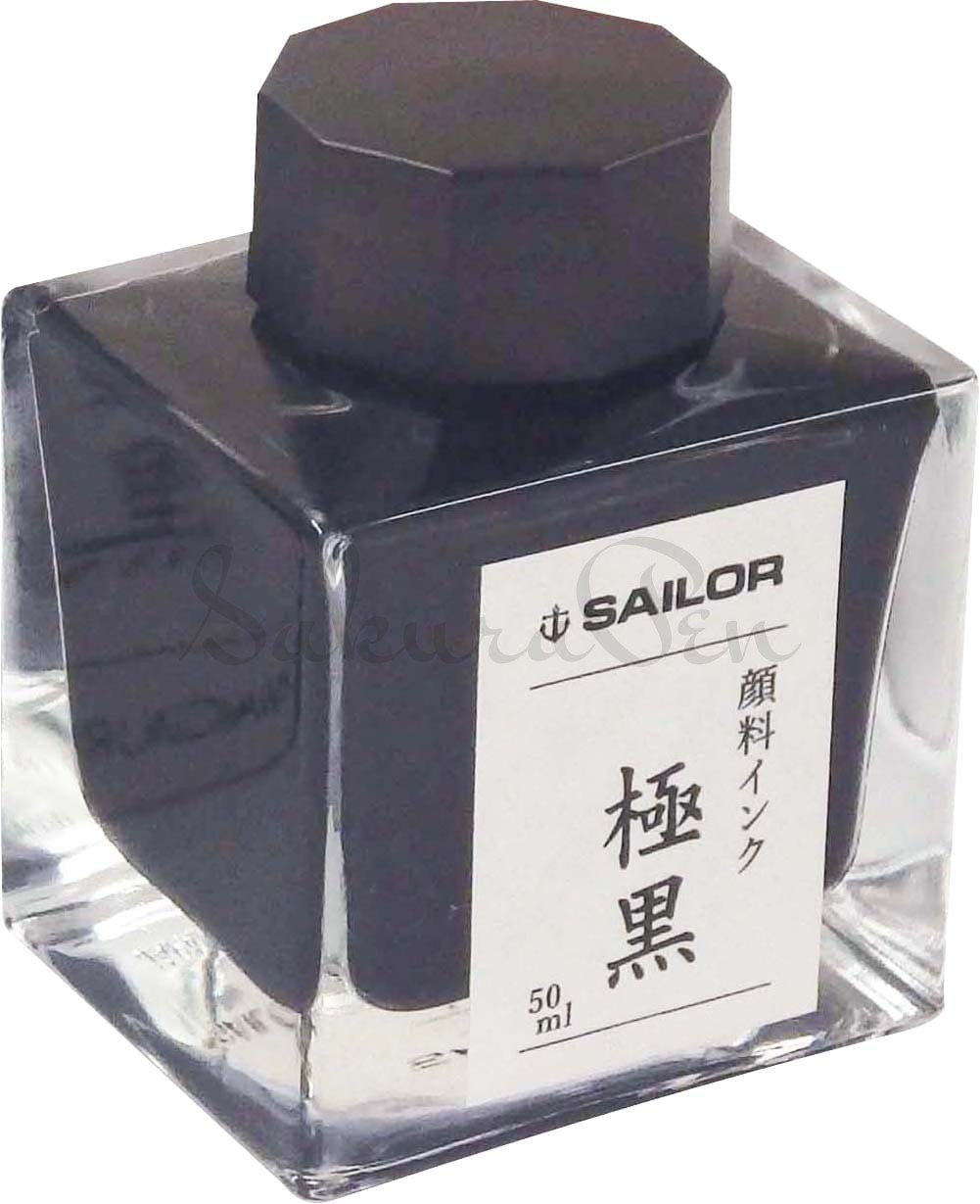 Sailor Atrament Nano Kiwa-Guro Pigment Ink Czarny 50ml