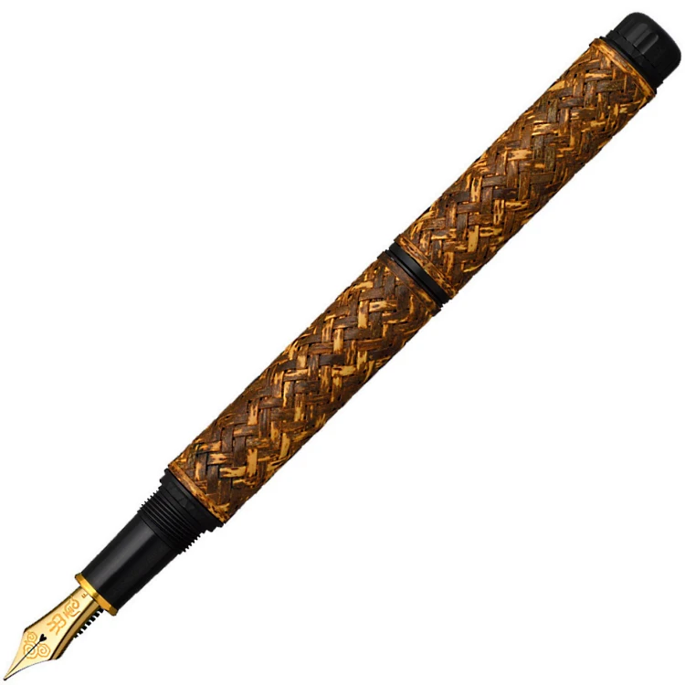 Platinum Pioro Wieczne Izumo Bamboo Weaving Yokoajiro Torafu Urushi