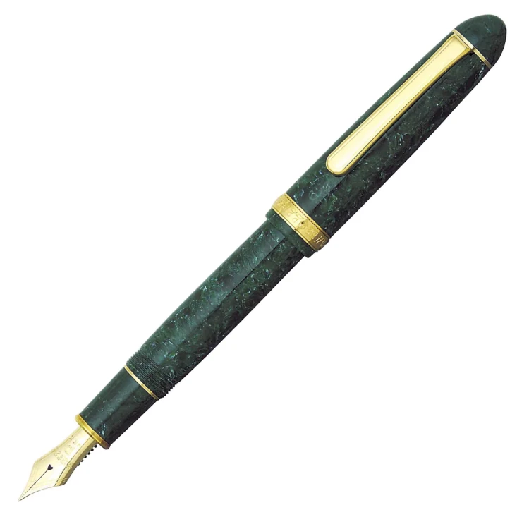 Platinum #3776 Celluloid Pióro Wieczne Emerald