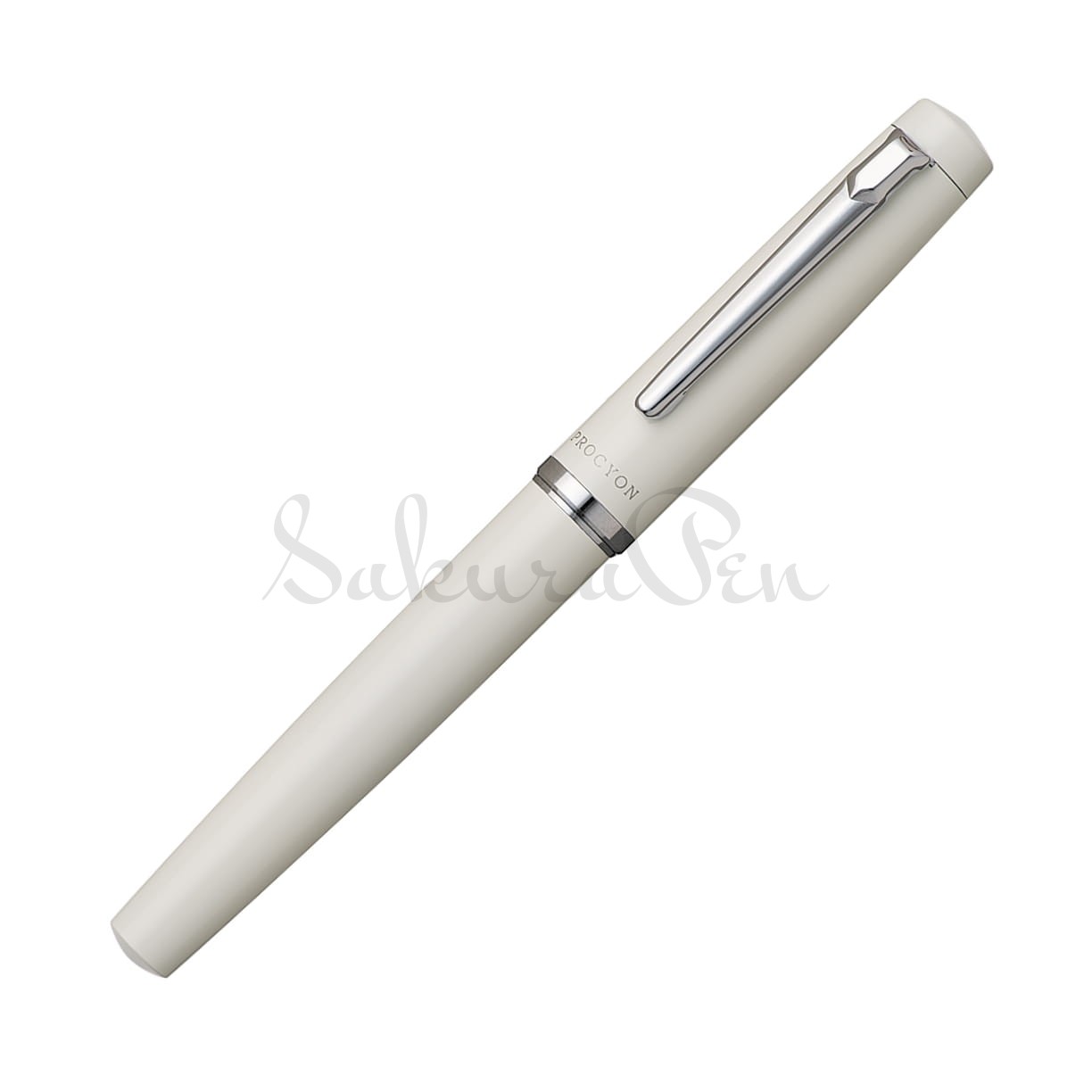 Platinum Procyon Pióro Wieczne Porcelain White