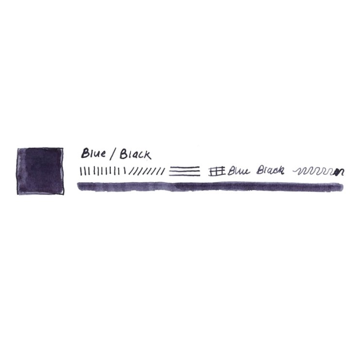 Monteverde Atrament Blue Black Naboje 12szt