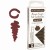 Monteverde Atrament Brown Sugar Naboje 12szt