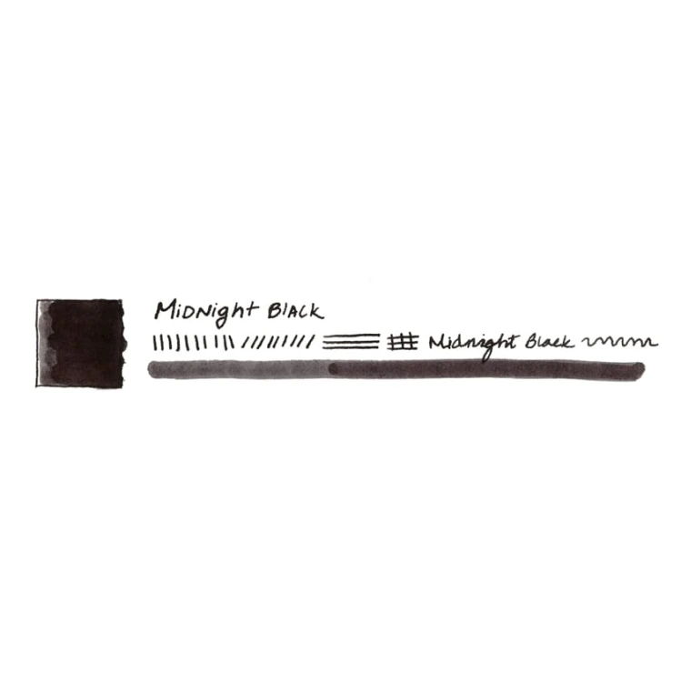 Monteverde Atrament Midnight Black Naboje 12szt