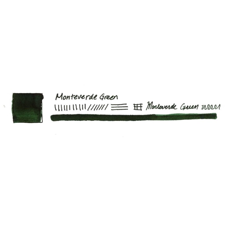Monteverde Atrament Monteverde Green Naboje 12szt