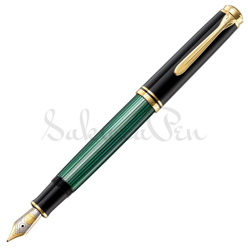 Pelikan Pióro Wieczne Souveraen M 800 Zielono-czarne
