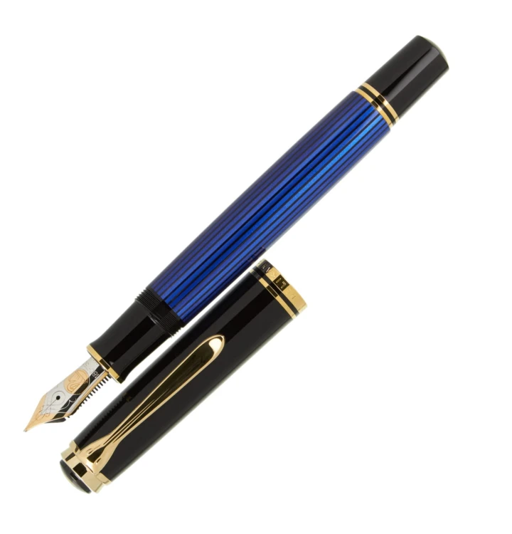 Pelikan Pióro Wieczne Souveraen M 800 Niebiesko-czarne
