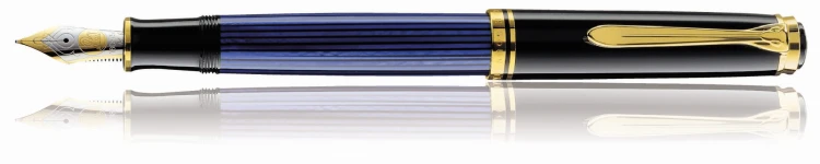 Pelikan Pióro Wieczne Souveraen M 800 Niebiesko-czarne