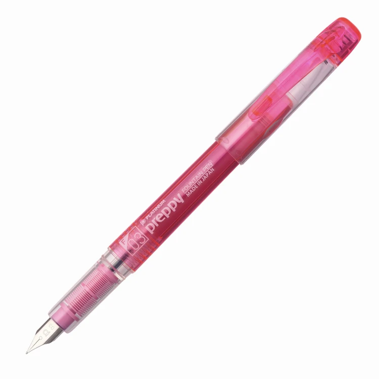 Platinum Preppy Rainbow Pióro Wieczne Różowe
