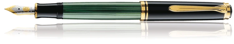 Pelikan Pióro Wieczne Souveraen M 600 Zielono-czarne