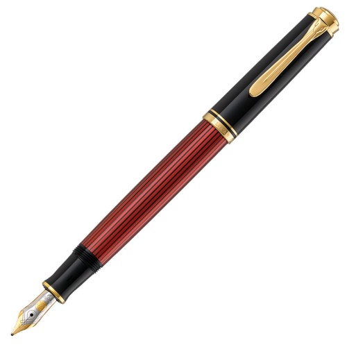 Pelikan Pióro Wieczne Souveraen M 600 Czerwono-czarne