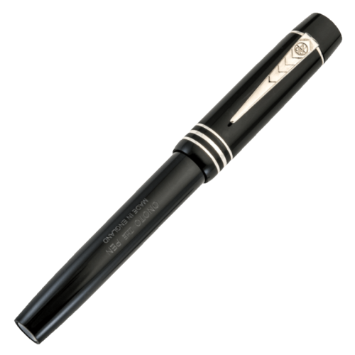 Onoto Magna Black Silver Pióro Wieczne 18k