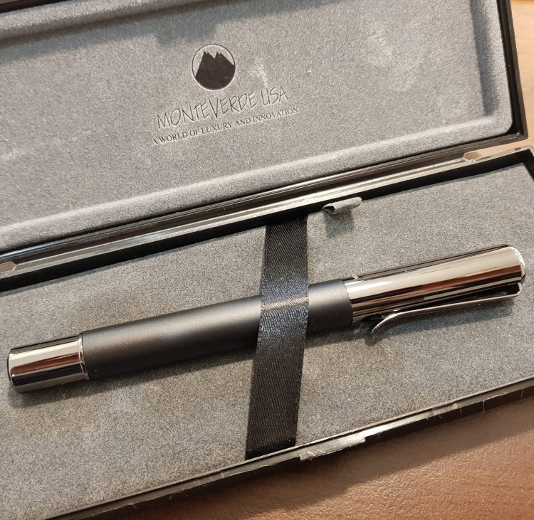 Monteverde Ritma Black Gun Metal Pióro Wieczne