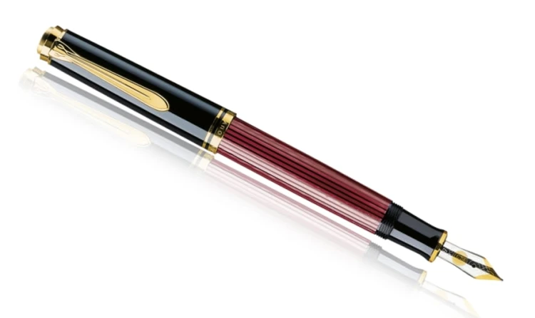 Pelikan Pióro Wieczne Souveraen M 600 Czerwono-czarne