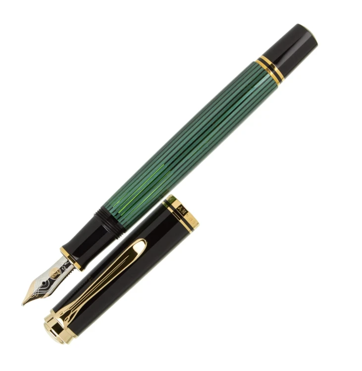 Pelikan Pióro Wieczne Souveraen M 400 Zielono-czarne