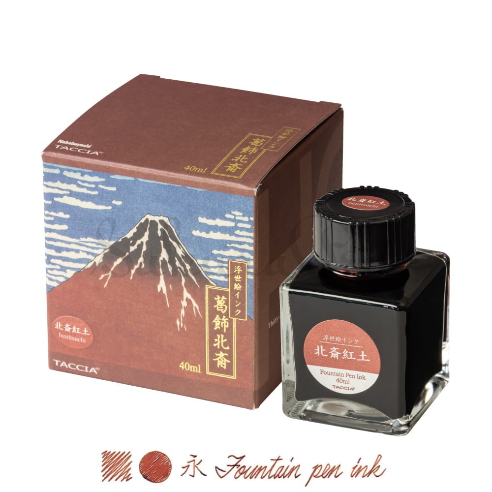 Taccia Ukiyo-e Atrament Hokusai-Benitsuchi 40ml