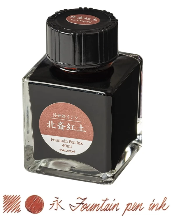 Taccia Ukiyo-e Atrament Hokusai-Benitsuchi 40ml