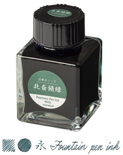 Taccia Ukiyo-e Atrament Hokusai-Sabimidori 40ml