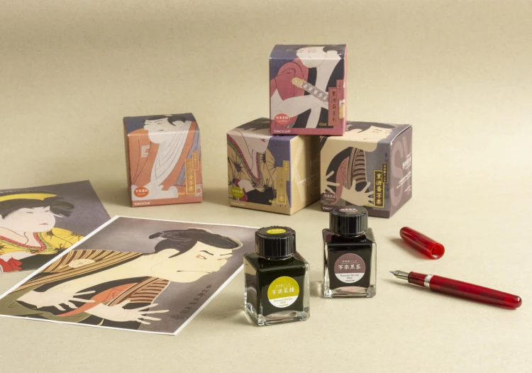 Taccia Ukiyo-e Atrament Hokusai-Sabimidori 40ml