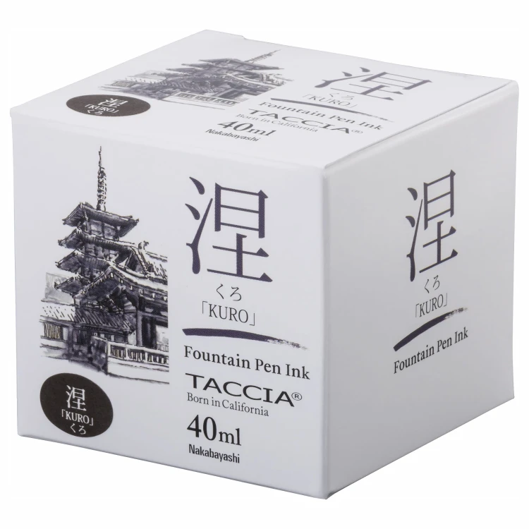 Taccia Sunaoiro Atrament Kuro (Black) 40ml