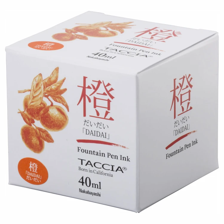 Taccia Sunaoiro Atrament Daidai (Orange) 40ml