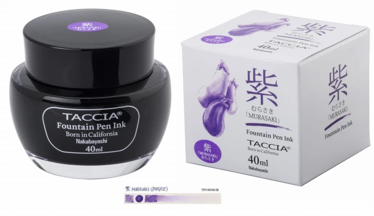 Taccia Sunaoiro Atrament Murasaki (Purple)  40ml