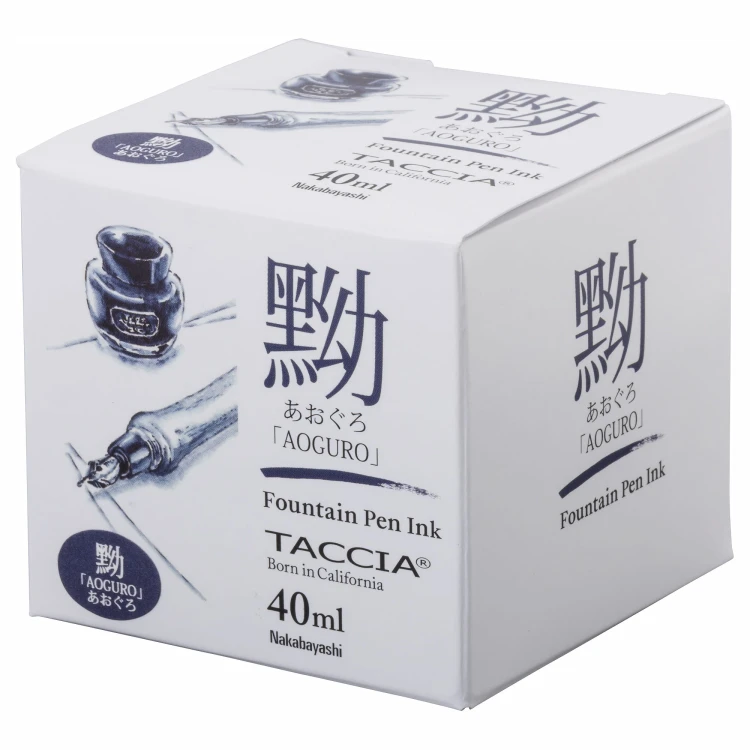 Taccia Sunaoiro Atrament Aoguro (Blue-Black) 40ml