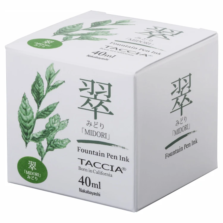 Taccia Sunaoiro Atrament Midori (Green) 40ml
