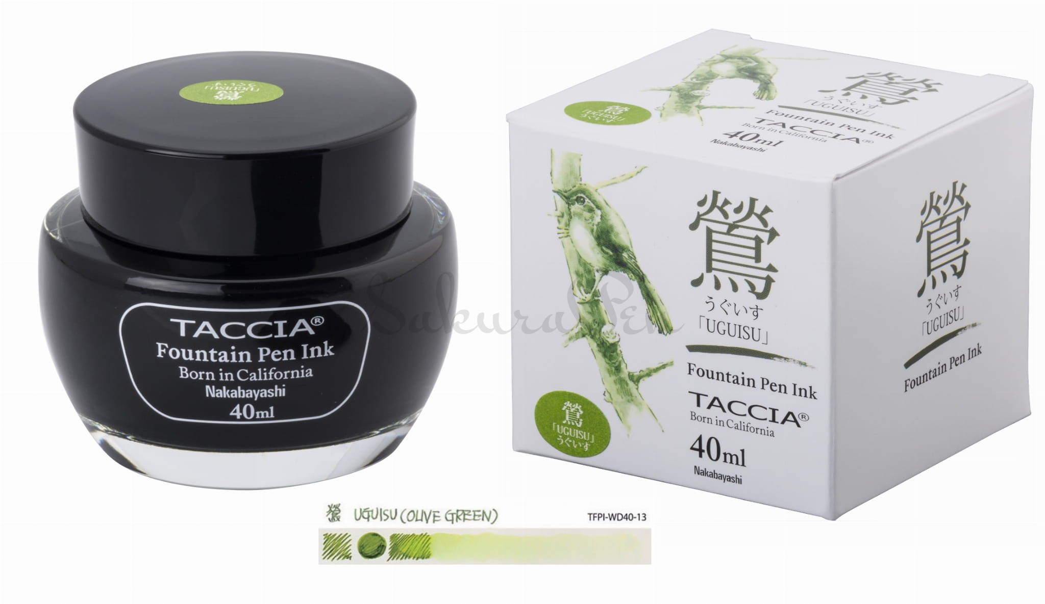 Taccia Sunaoiro Atrament Uguisu (Olive Green) 40ml