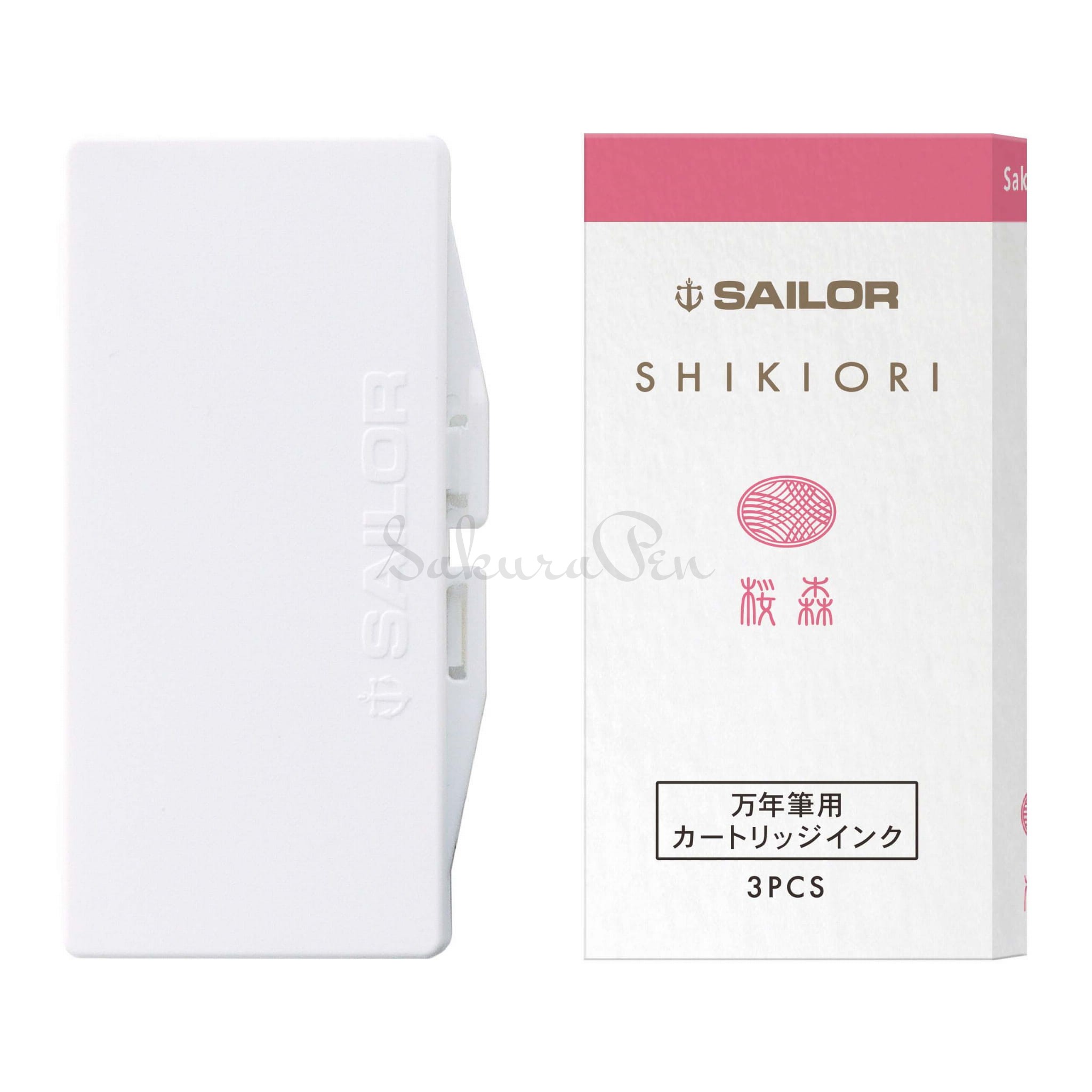 Sailor Atrament Shikiori Sakuramori Różowy Naboje