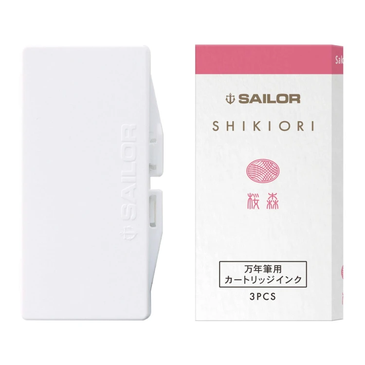 Sailor Atrament Shikiori Sakuramori Różowy Naboje