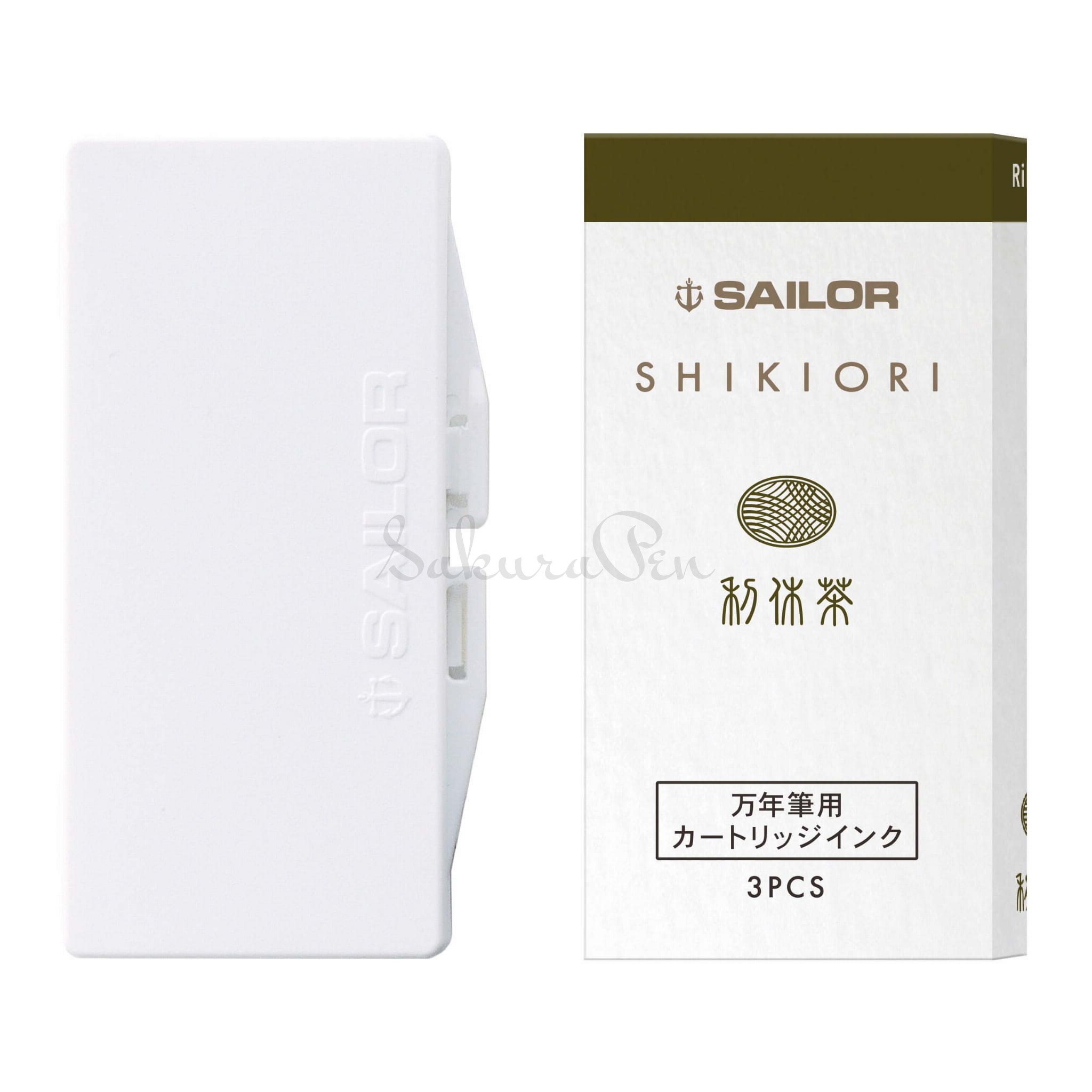 Sailor Atrament Shikiori Rikyucha Zielona Herbata Naboje