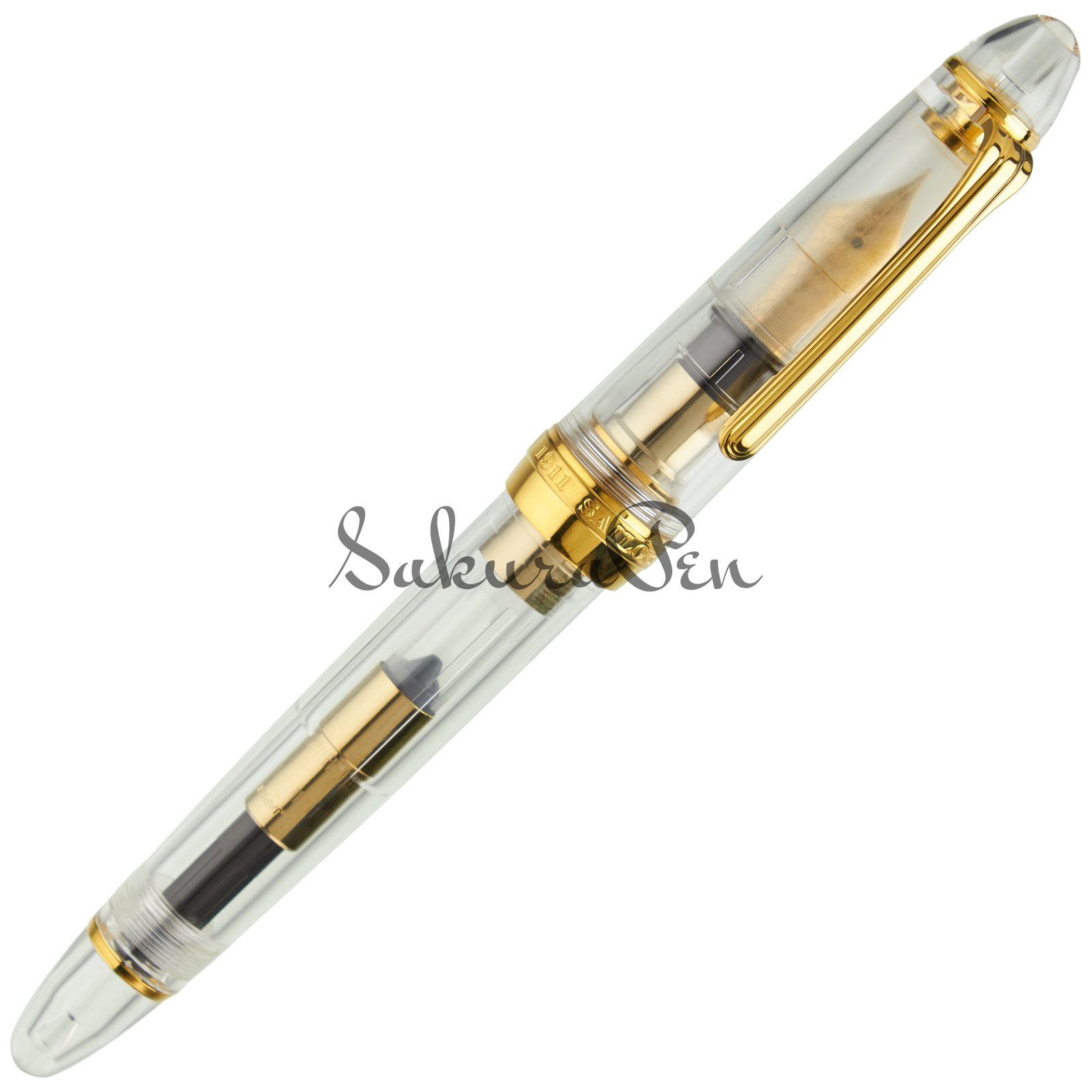 Sailor Pióro Wieczne 1911L Transparent GT