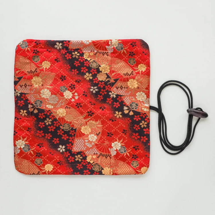 Taccia Etui na 4 Pióra Wieczne 'Nishijin Kinran' Sakura Festival