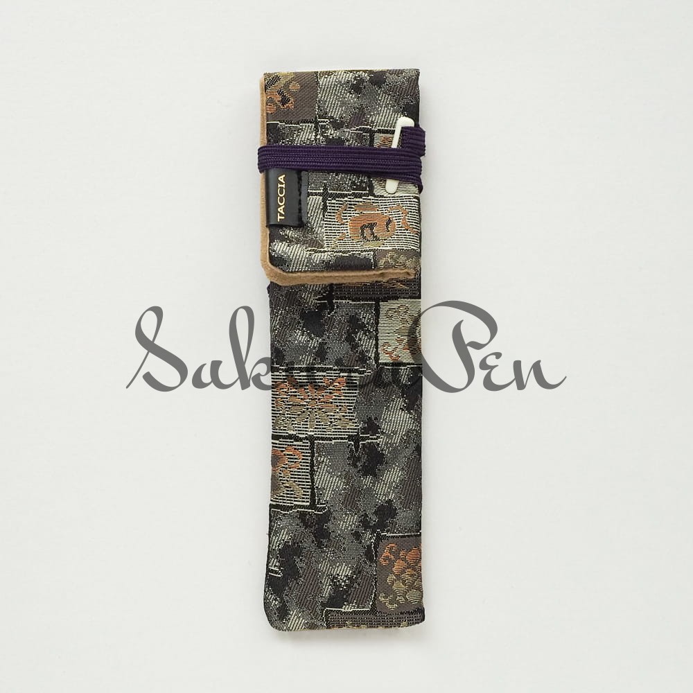 Taccia Etui na 1 Pióro Wieczne 'Nishijin Kinran' Mosaic