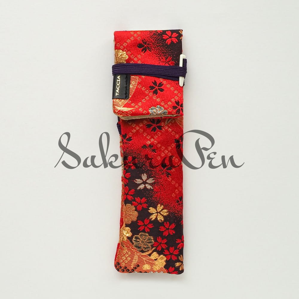 Taccia Etui na 1 Pióro Wieczne 'Nishijin Kinran' Sakura Festival