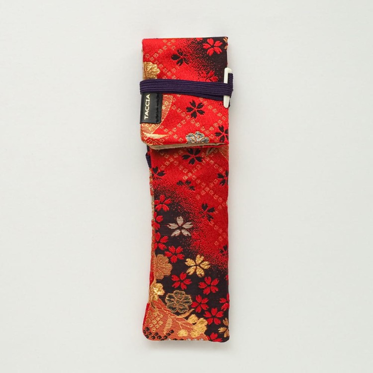 Taccia Etui na 1 Pióro Wieczne 'Nishijin Kinran' Sakura Festival