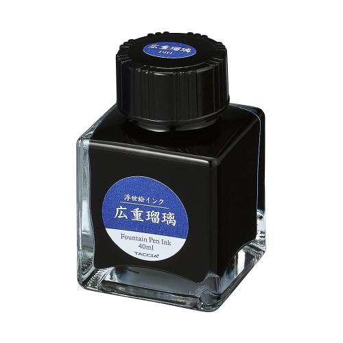 Taccia Ukiyo-e Atrament Hiroshige-Ruri 40ml