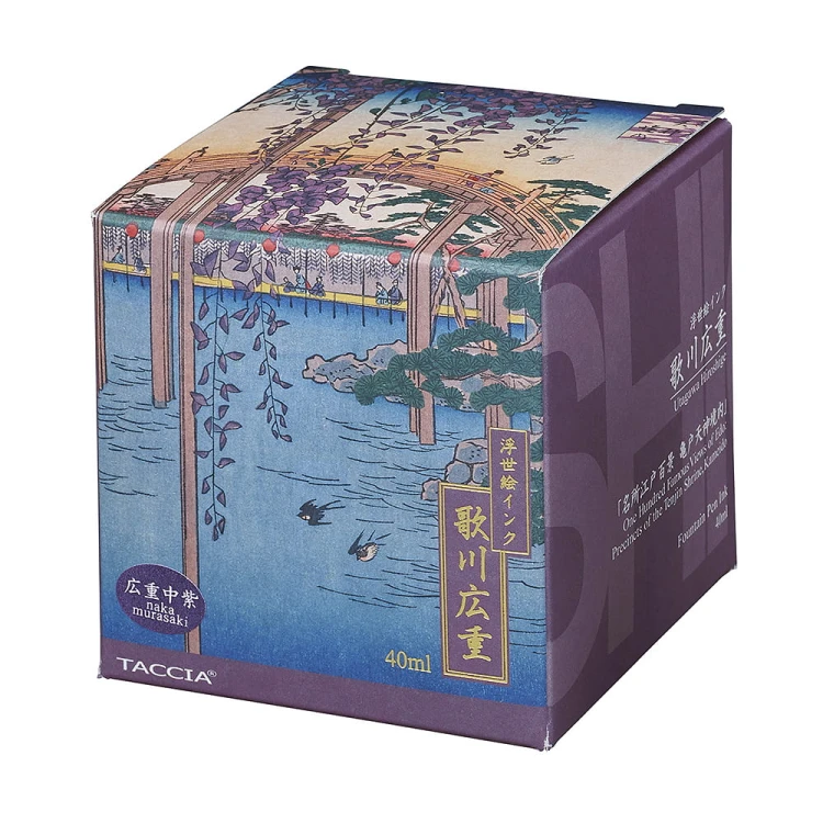 Taccia Ukiyo-e Atrament Hiroshige-Nakamurasaki 40ml