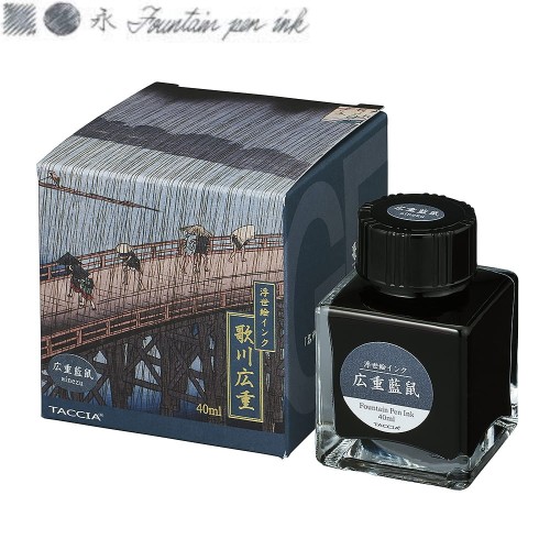 Taccia Ukiyo-e Atrament Hiroshige-Ainezu 40ml
