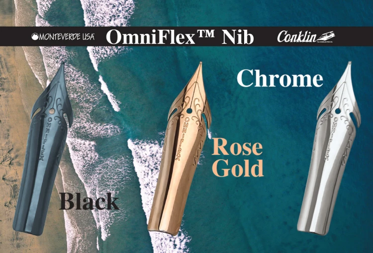 JOWO Stalówka Omniflex Black #6 Conklin / Monteverde
