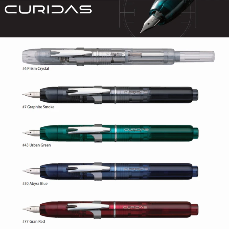 Platinum Curidas Abyss Blue Pióro Wieczne