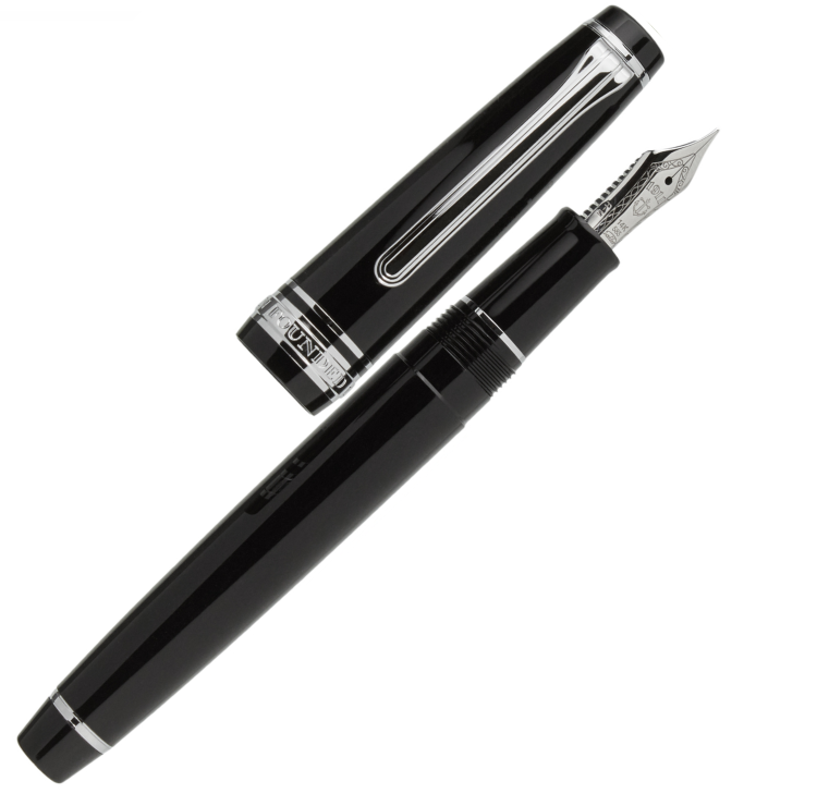 Sailor Pro Gear Slim Czarne Pióro Wieczne 14k RT