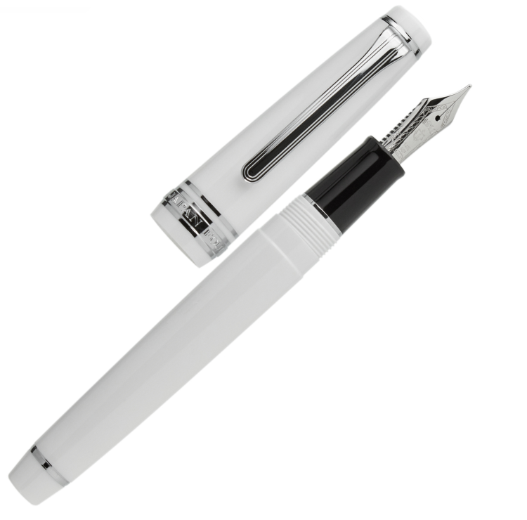 Sailor Pro Gear Slim White Pióro Wieczne 14k RT